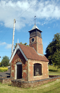 Heath Green clocktower and pumphouse June 2008